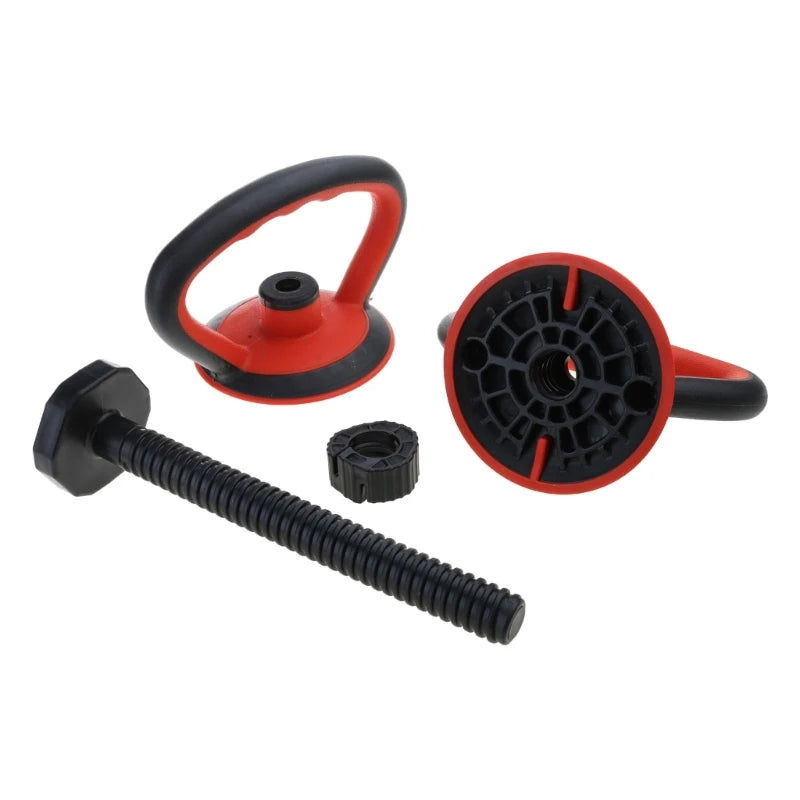 Workout Kettle Bells Grip Adjustable Kettlebells Handle for Weight Plate Dumbbells Converter for Strength Training