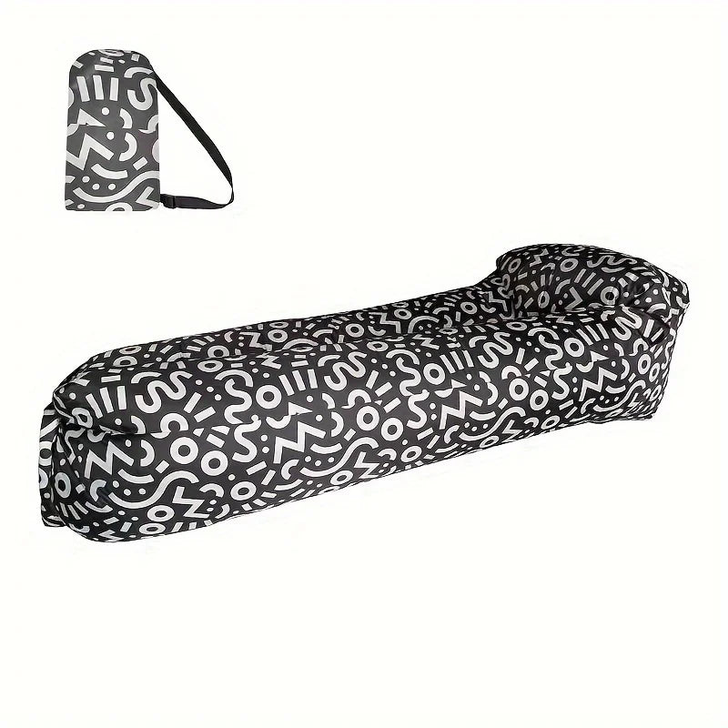 Outdoor Lazy Inflatable Sofa For Nap, Portable Air Mattress For Picnic, Camping Inflatable Mattress, Air Bed For Music Festival
