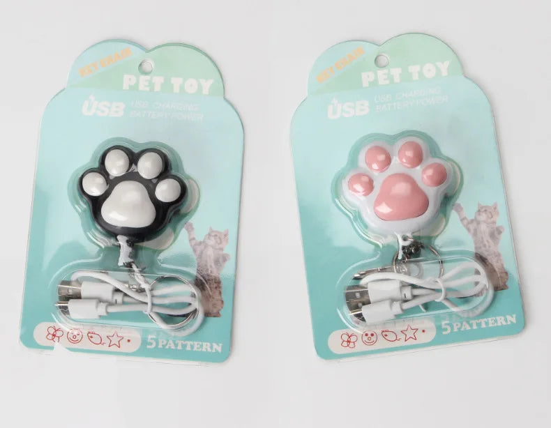 Pet Cat Toys USB Rechargeable Multifunctional Pets Laser Toy for Cats Interactive Funny Kitten Training Laser Toy Pet Supplies
