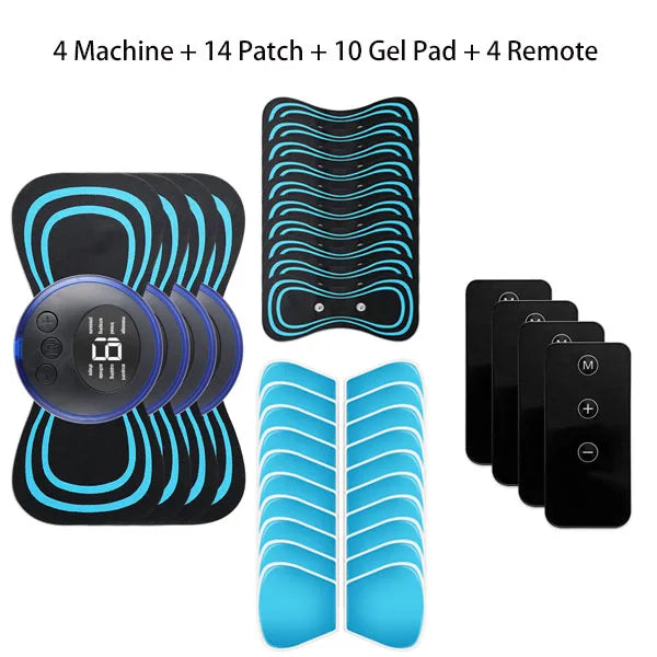 Electric Pulse Neck Massager Cervical Mini Massage Relax Cushion for Shoulder Leg Cervical Body Muscle Stimulator Relief Pain