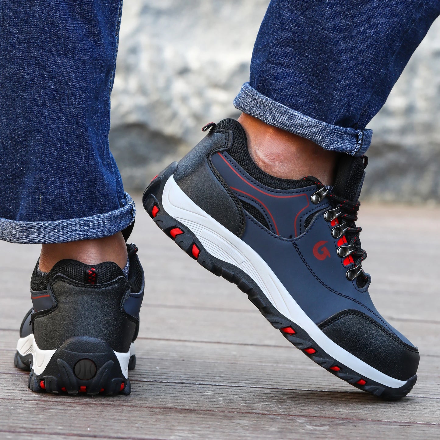 Steel Toe Cap Shoes For Men Protective Shoes Work Boots Puncture Proof Safety Shoes Men Work Shoes Sneakers Construction Shoes