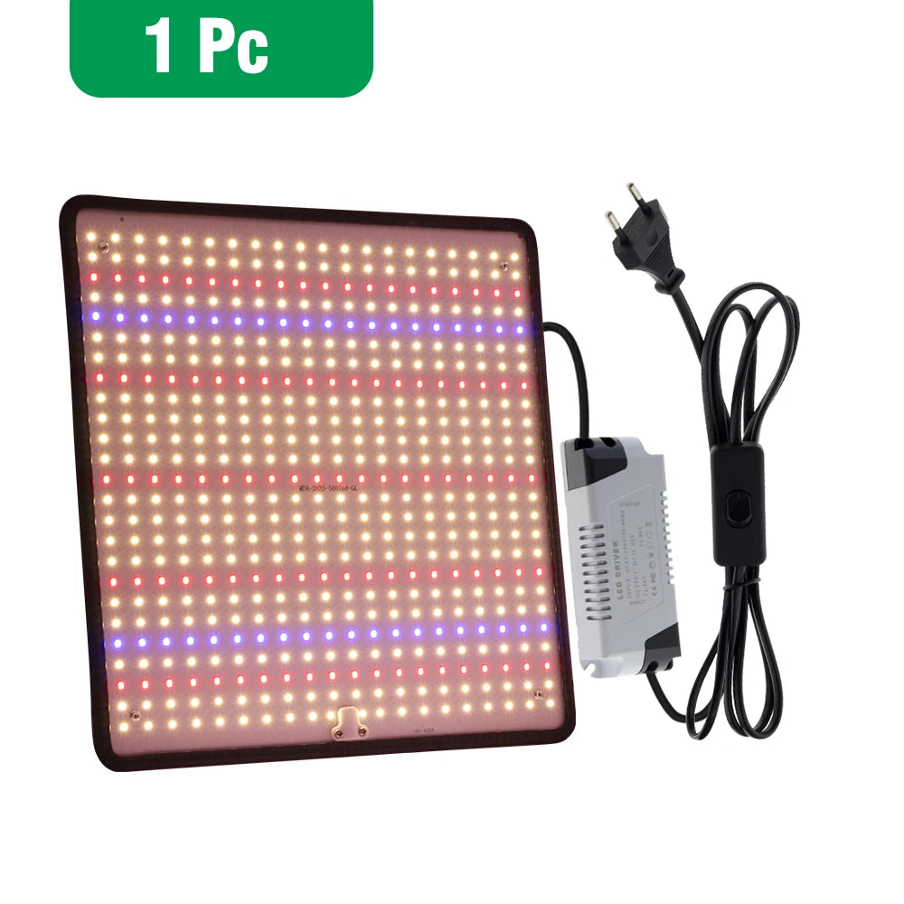 LED Grow Light Full Spectrum Phyto Lamp AC85-240V 40W For Indoor Grow Tent Plants Growth Light