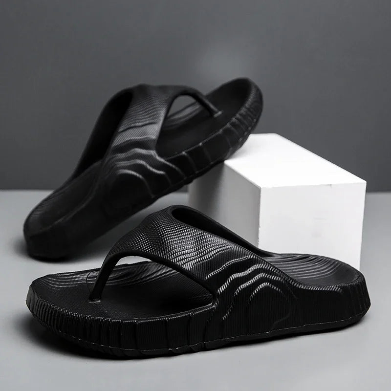 Summer Man Slippers Walk Around Home Flip Flop Men's Comfortable Slipper Man Luxury 2024 Adult Men's Sandal Slipers House Shoes