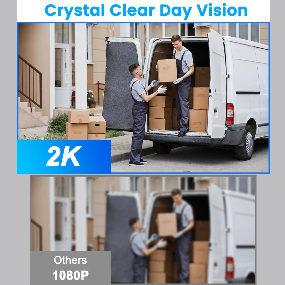 2K Tuya Digital Peephole Viewer WiFi Doorbell Camera Cat Eye Door Bell Outdoor Monitor with 32GB Memory Card Support Smart Life
