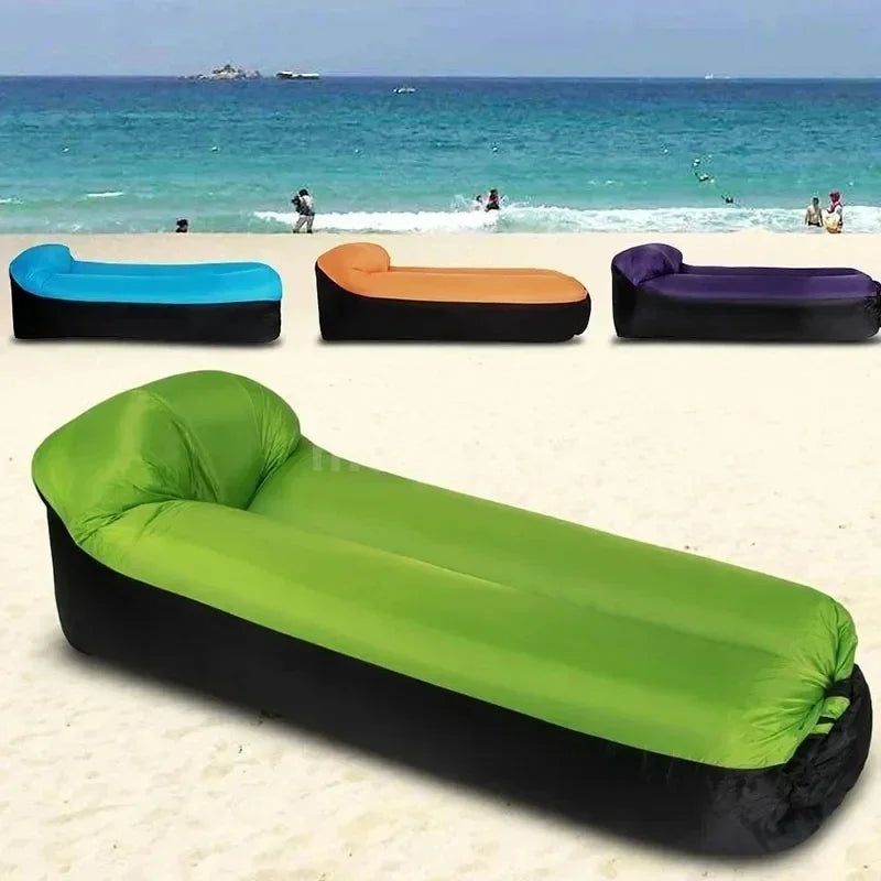 Portable Air Sofa with Small Storage Volume, Inflatable Sofa, Amphibious Seat,Travel, Hiking, Picnic Supplies, Camping Equi