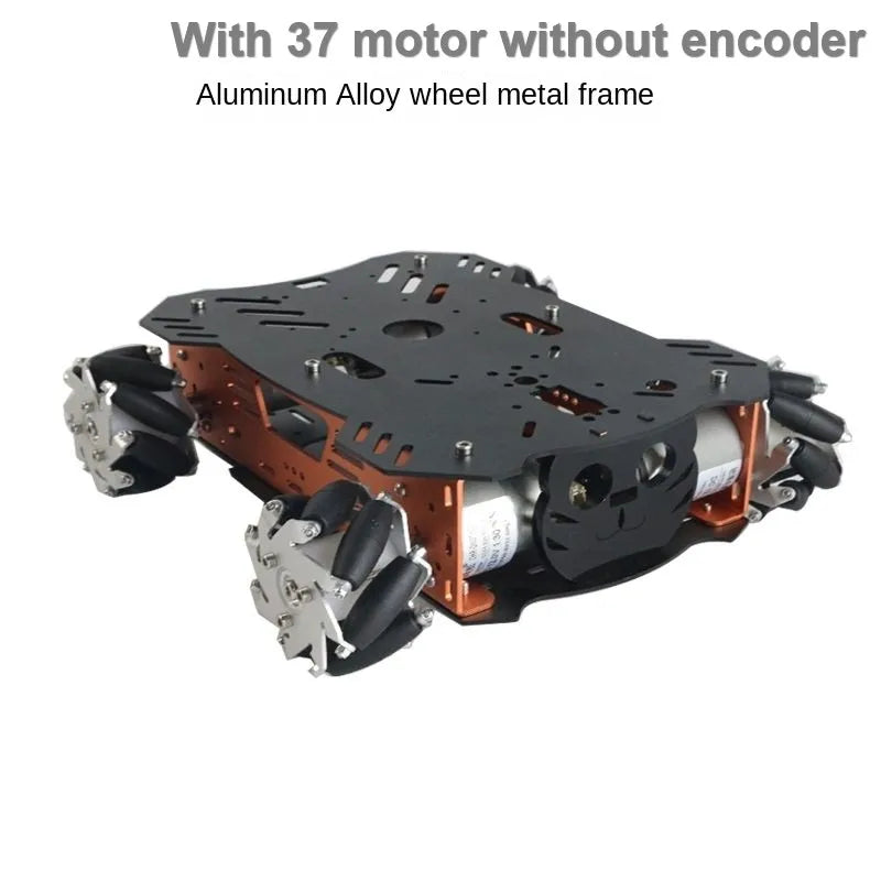10-25Kg Load RC Tank Metal Mecanum Wheel Robot Car for Arduino Robot DIY Kit with 12V Encoder Motor Ps2 UNO Programmable Robot