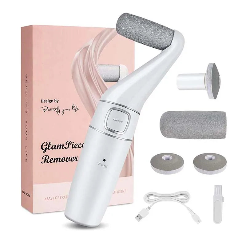Electric Foot File Grinder USB Charging Foot Callus Remover Foot Grinder Replacement Head Foot Callus Remover