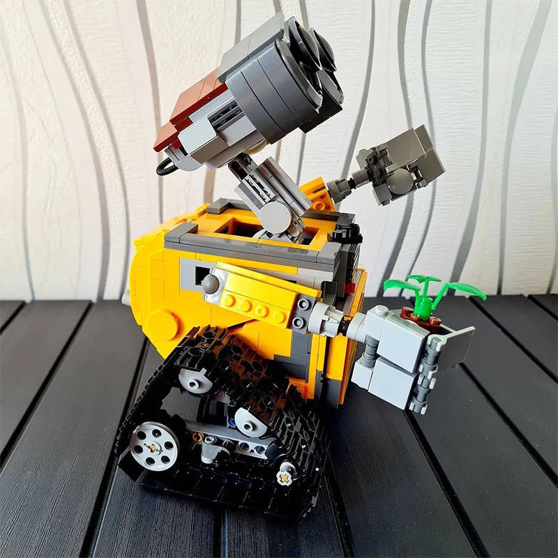 Robot Mobilization Is Compatible With Lego Puzzle Building Blocks Children'S Toys Wall-E Assembly Building Block Model Toy Gifts