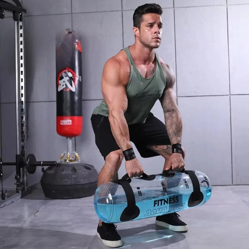Training Power Bag Ultimate Core And Balance Exercise Portable Stability Fitness Equipment Inflatable Weightlifting Water Bag