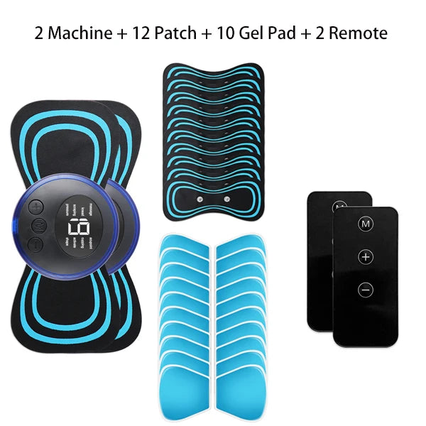 Electric Pulse Neck Massager Cervical Mini Massage Relax Cushion for Shoulder Leg Cervical Body Muscle Stimulator Relief Pain