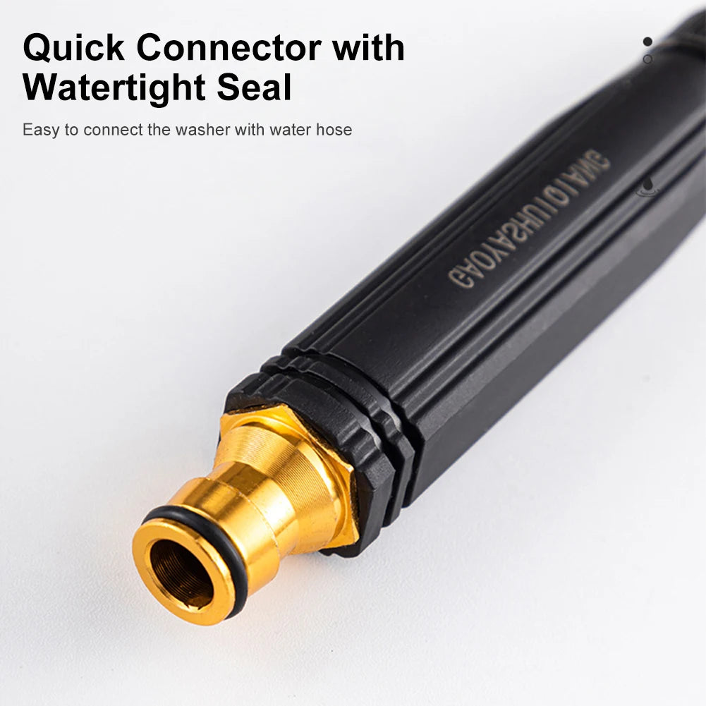 High Pressure Water Gun Spray Head for Cleaning, Car Washing Machine, Garden Watering Hose Nozzle, Foam Water Gun, Garden Tool