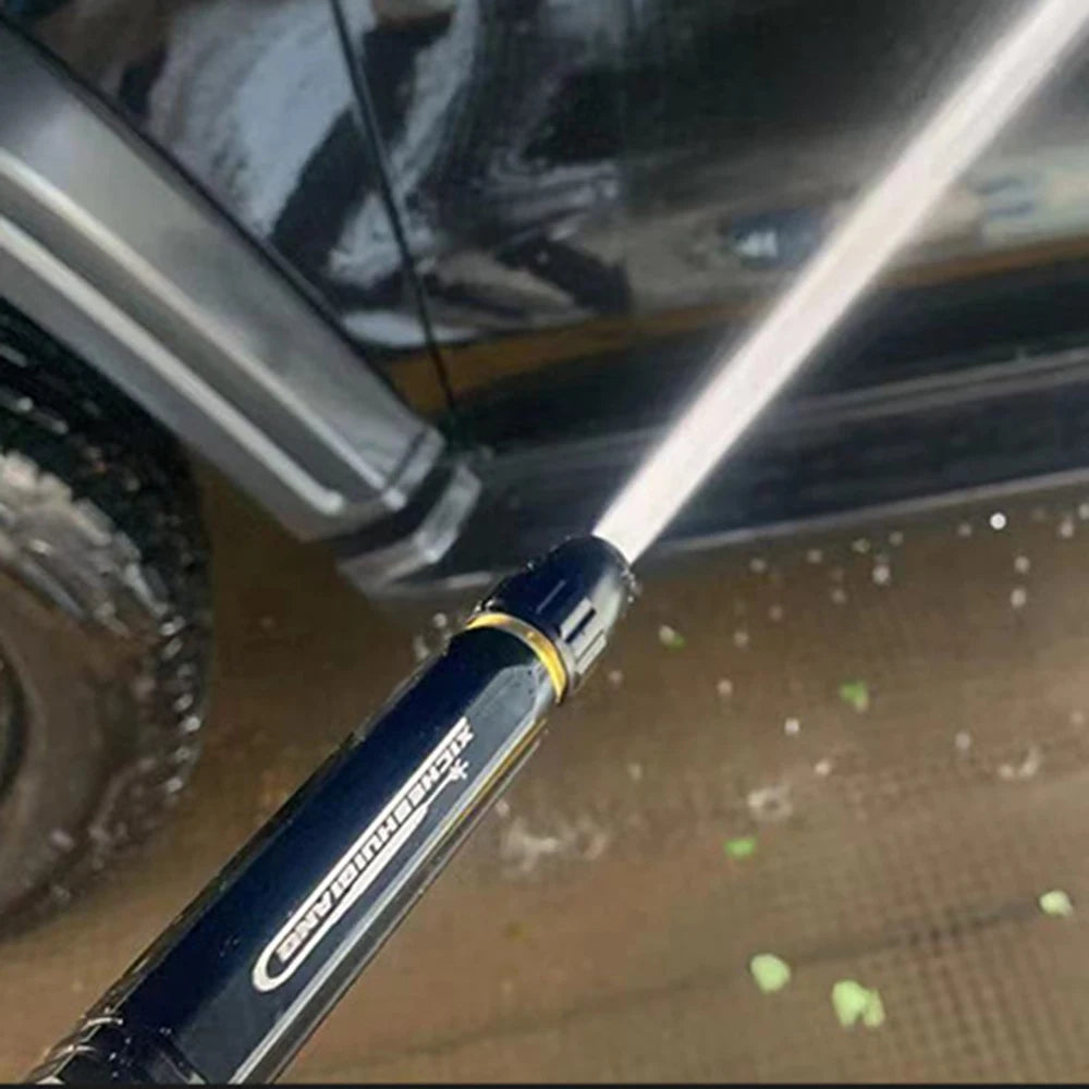 Adjustable Car Wash Water Gun High Pressure Metal Car Wash Straight Nozzle Washer Spray Sprinkler for Car Washing Tool