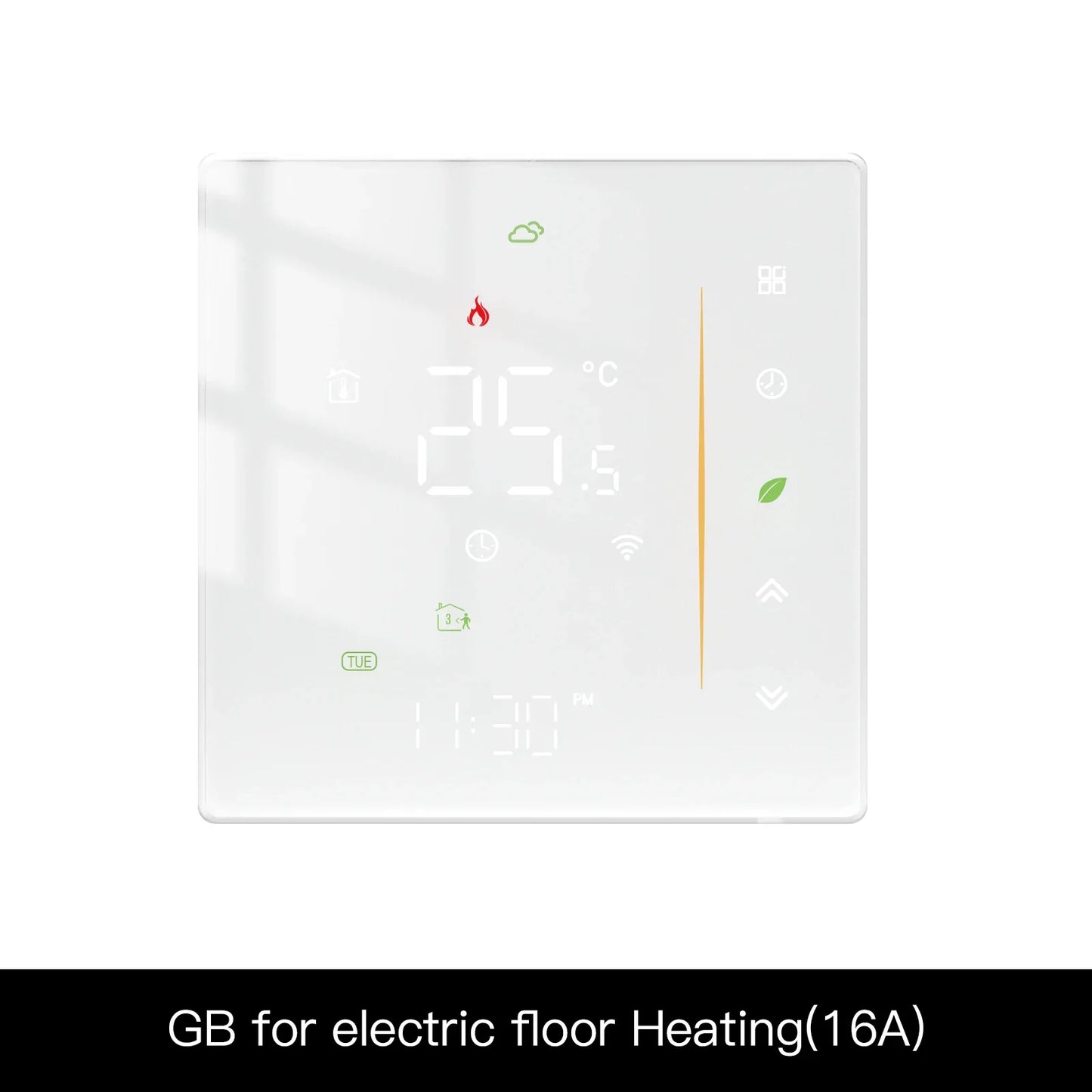 Thermostat WiFi Wireless Room Temperature Controller of Water/Electric Floor Heating Gas Boiler Humidity Tuya Work with Alexa