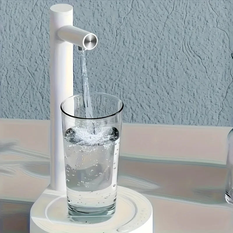 Electric gallon pump desktop water dispenser, rechargeable water bottle pump, automatic water dispenser