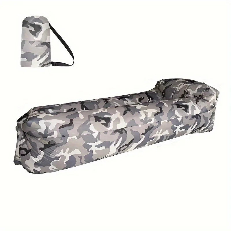 Outdoor Lazy Inflatable Sofa For Nap, Portable Air Mattress For Picnic, Camping Inflatable Mattress, Air Bed For Music Festival