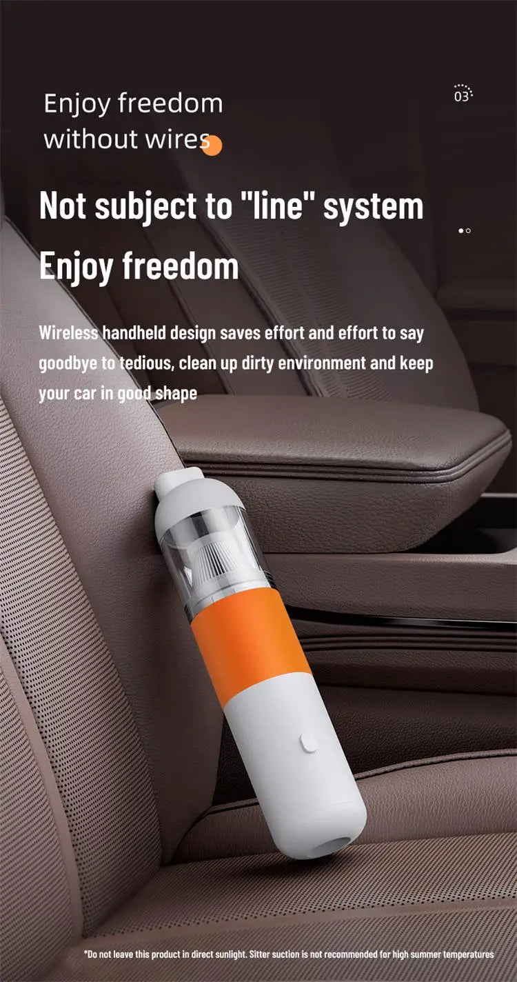 Xiaomi MIJIA 39800PA Wireless Car Vacuum Cleaner 3 in1 Automobile Vacuum Clean Portable Vacuum Cleaner Handheld Dust Catcher