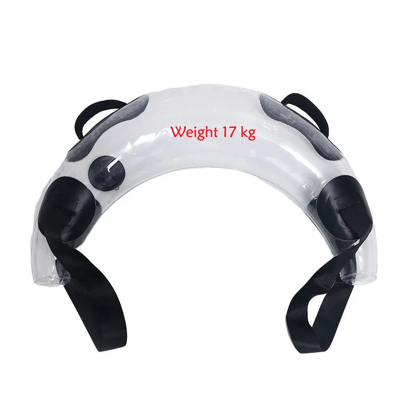 Muscle Training Aqua Bags, Weightlifting Bag Weight 15kg,Water Filled Weightlifting Fitness Bag 4 Handles,Home Gym Accessories