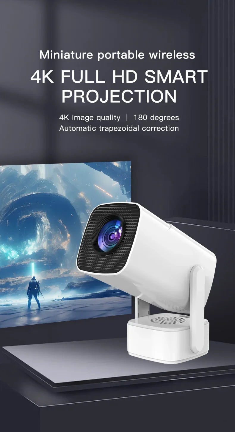 P30 PRO Smart Mini Projector Android 11 WiFi6 Support 4K 1080P BT5.0 Projector 1280*720P Home Cinema Portable Projector