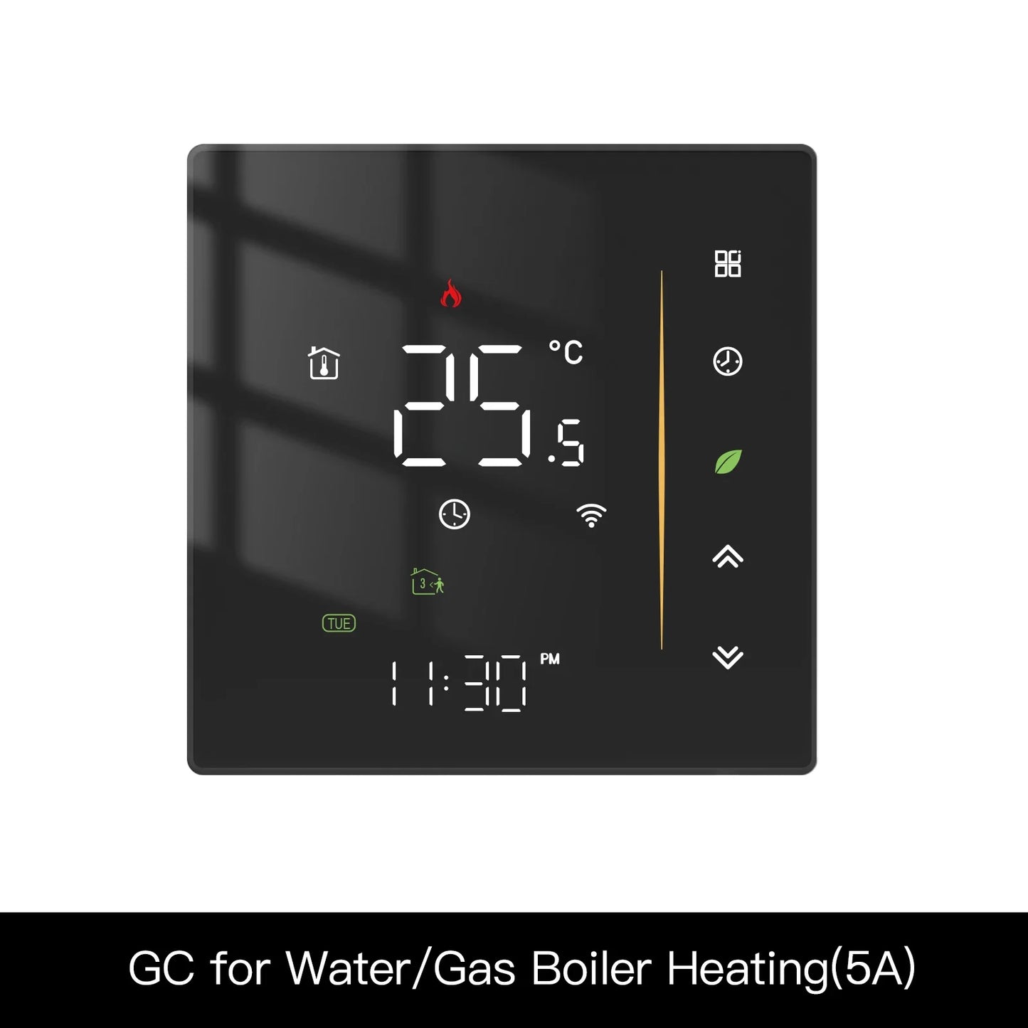 Thermostat WiFi Wireless Room Temperature Controller of Water/Electric Floor Heating Gas Boiler Humidity Tuya Work with Alexa