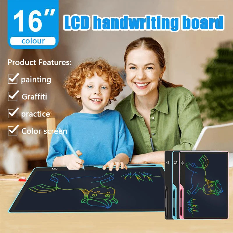 16/20inch LCD Writing Board,Art Writing Painting Children Tools, Educational Toys for Girls Boys Toys Writing Tablet Digit Magic