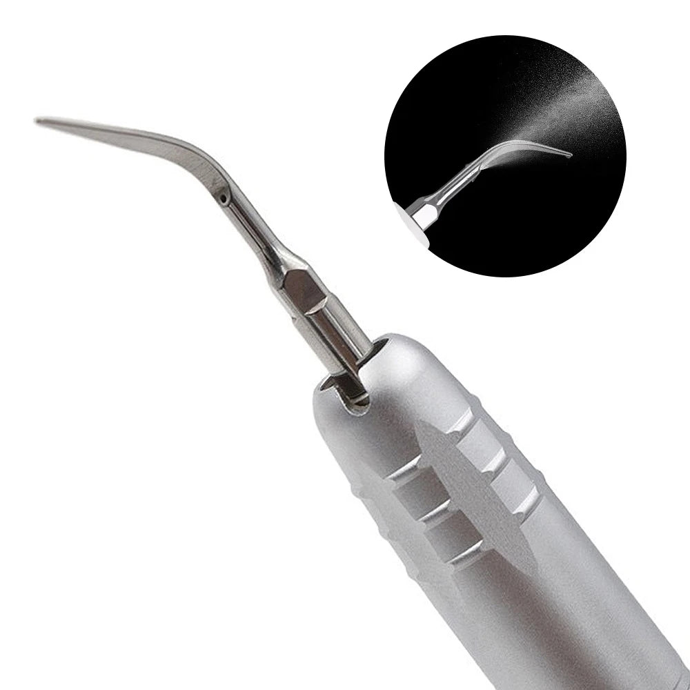 2/4 Hole Dental Ultrasonic Air Scaler Pneumatic Scaler Handpiece Tooth Cleaning Whitening Calculus Removal Dental Equipment