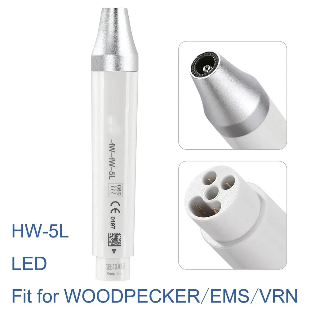 Dental Ultrasonic Piezo Scaler Handpiece Fit for SATELEC EMS Dental Ultrasonic Scaler 135° Sterilized Instrument Dentistry
