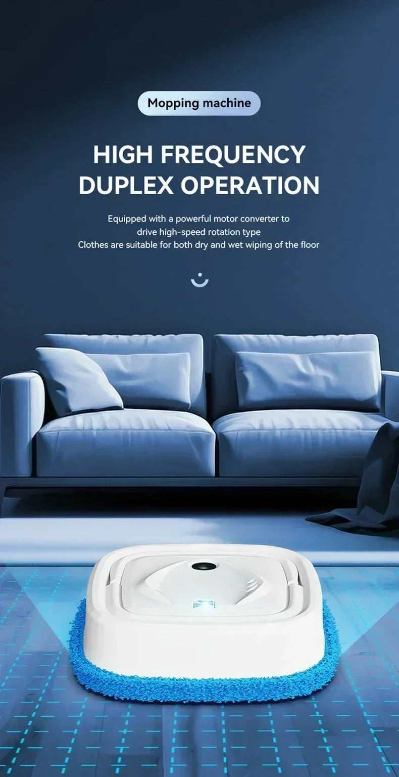 Wireless Intelligent Vacuum Cleaner Household Sweeping Robot Multifunctional Rotary Strong Floor Cleaning Humidification Spray