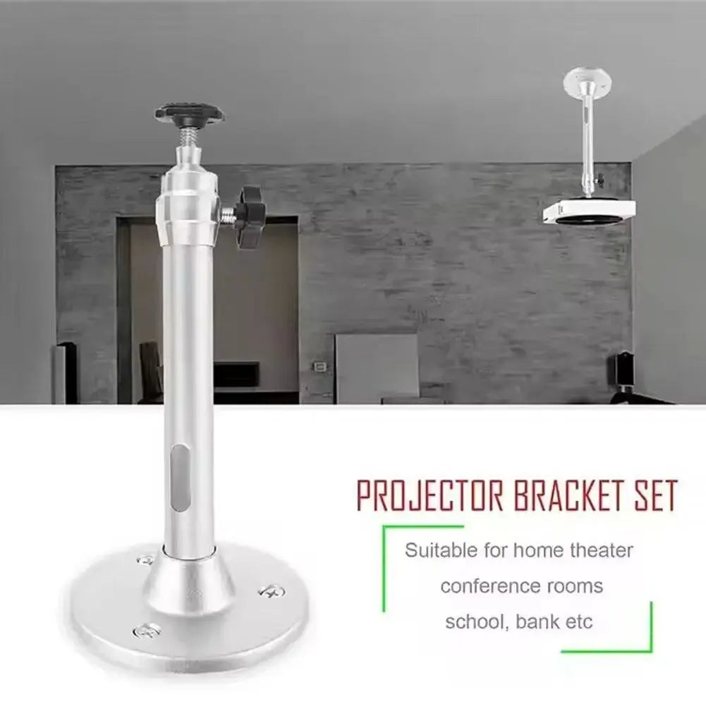 Portable Projector Bracket 360° Rotatable Ceiling Wall Mount Beamer Holder Aluminium compatable for HY300 HY320 Beam Projector
