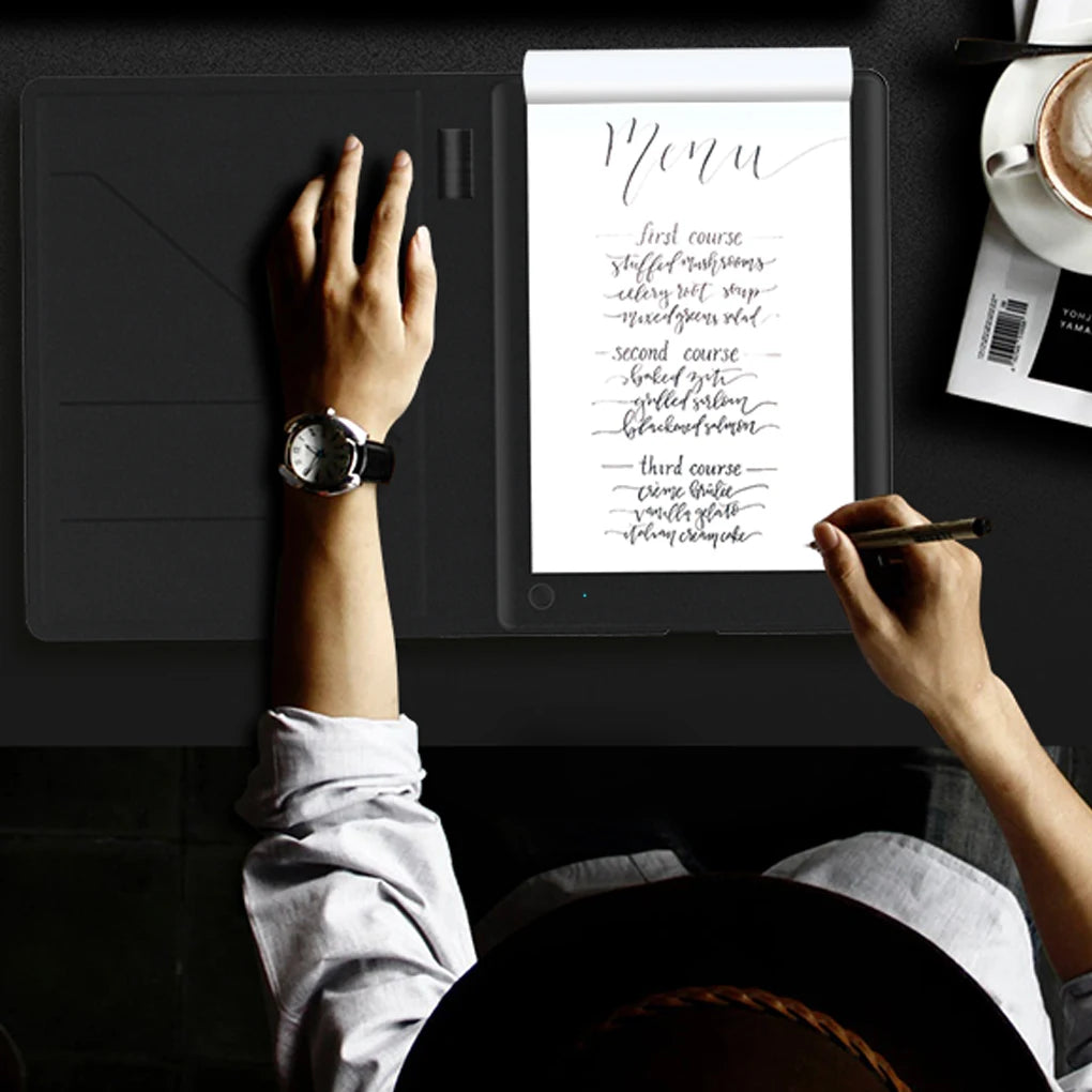 VSON Smart Notebook Bluetooth-Compatible Portable Digital Writing Graphics Painting Pad Office Creative Art Work Notepad Board