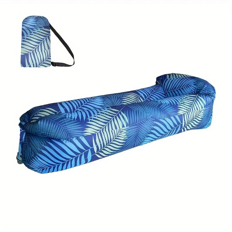 Outdoor Lazy Inflatable Sofa For Nap, Portable Air Mattress For Picnic, Camping Inflatable Mattress, Air Bed For Music Festival