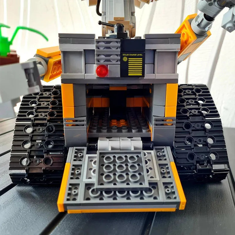 Robot Mobilization Is Compatible With Lego Puzzle Building Blocks Children'S Toys Wall-E Assembly Building Block Model Toy Gifts