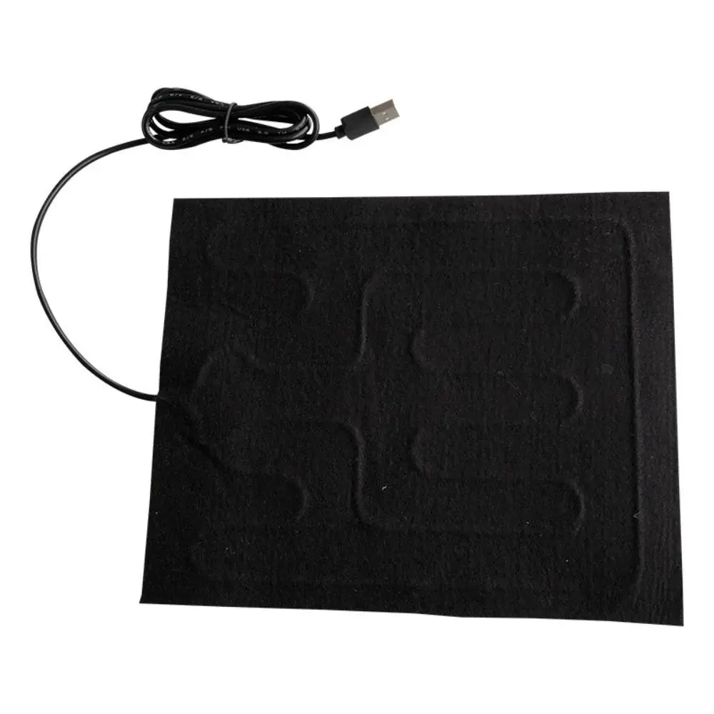 USB Heating Pad Warm Folding Heated Sheet Waterproof Car Seat Mat Cushion Pet Reptile Winter Outdoor Warm