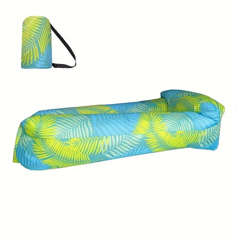 Outdoor Lazy Inflatable Sofa For Nap, Portable Air Mattress For Picnic, Camping Inflatable Mattress, Air Bed For Music Festival