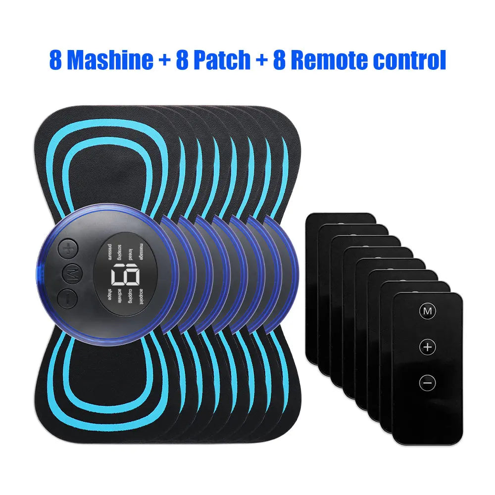 Electric Pulse Neck Massager Cervical Mini Massage Relax Cushion for Shoulder Leg Cervical Body Muscle Stimulator Relief Pain