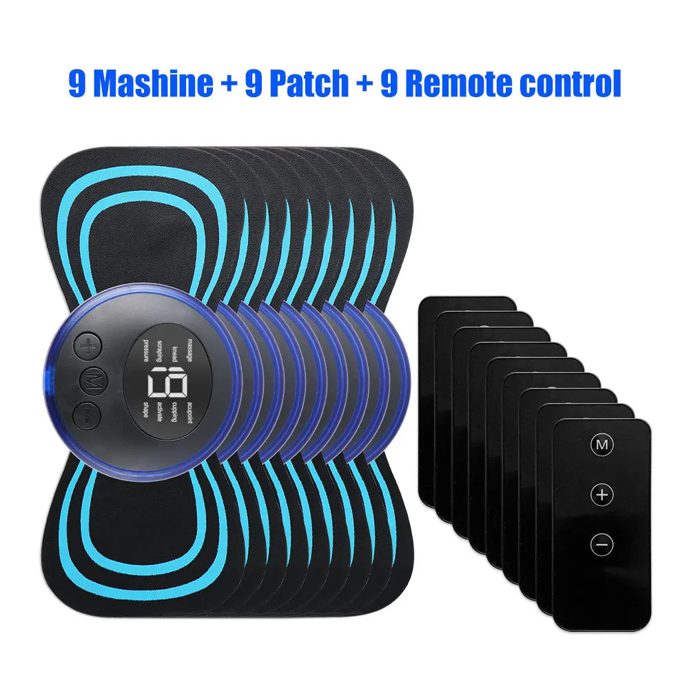 Electric Pulse Neck Massager Cervical Mini Massage Relax Cushion for Shoulder Leg Cervical Body Muscle Stimulator Relief Pain