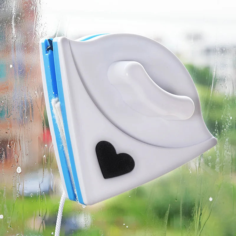 Double Side Glass Cleaning Brush Magnetic Window Cleaner Magnets Household Glass Wiper Cleaning Tools for Washing Window