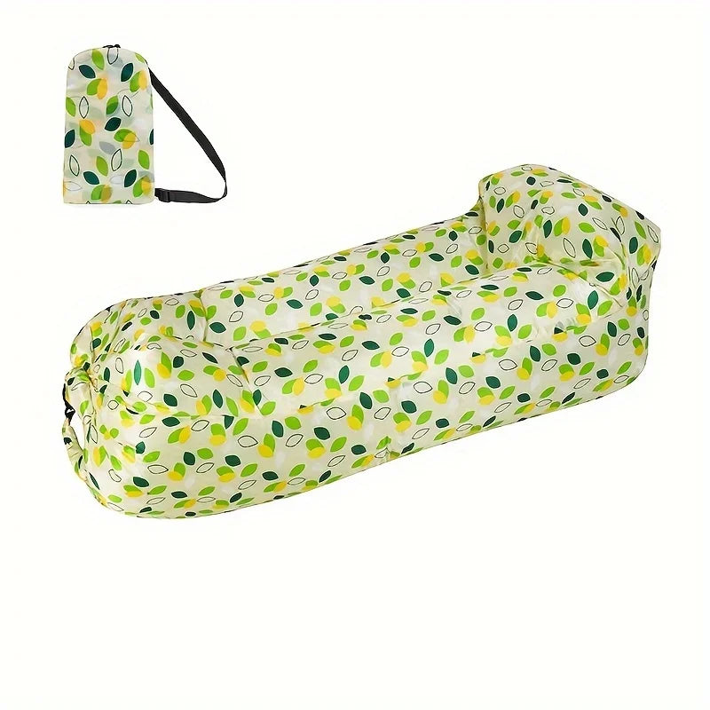 Outdoor Lazy Inflatable Sofa For Nap, Portable Air Mattress For Picnic, Camping Inflatable Mattress, Air Bed For Music Festival