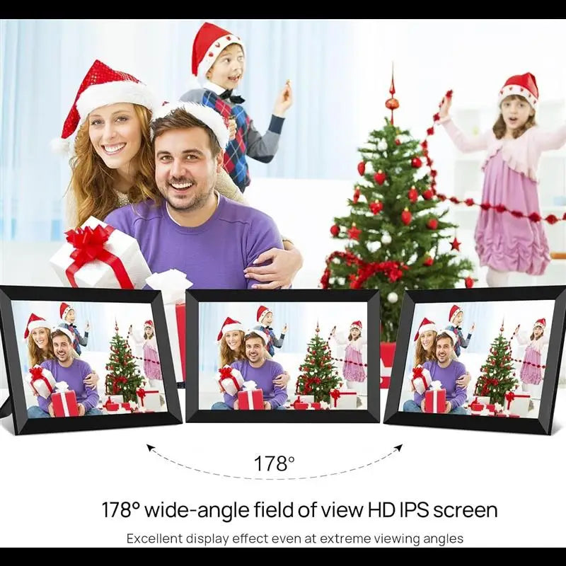 New Frameo Digital Picture Frame 10.1 Inch 32GB/64GB Smart WiFi digital photo frame with 1280x800 IPS HD Touch Screen Wall