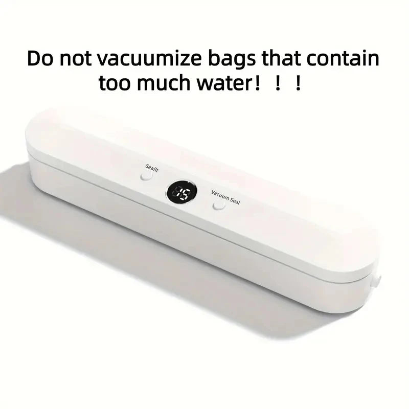 Xiaomi MIJIA Automatic Vacuum Sealer Machine For Food Storage With 10pcs Food Saver Bags 220V Sealing Machine Vacuum package New