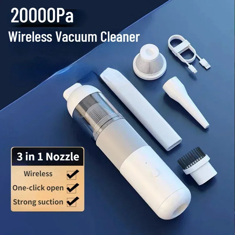 Xiaomi MIJIA 39800PA Wireless Car Vacuum Cleaner 3 in1 Automobile Vacuum Clean Portable Vacuum Cleaner Handheld Dust Catcher