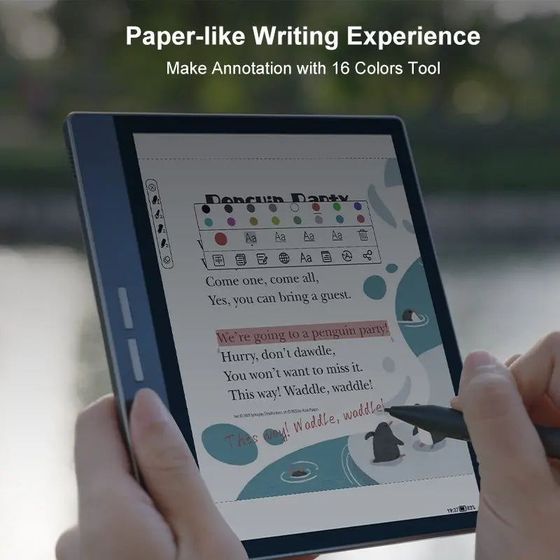 Top Bigme B751C 7-inch color eink screen e-book reader electronic paper book reading e Ink ebook ereader tablet