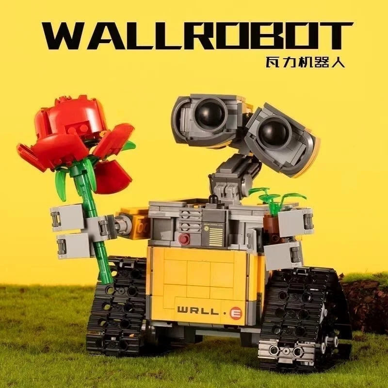 MINISO 687Pcs Space Robot Building Bricks Dolls Sets Classic Movie Blocks Model 21303 Children Toys Adult Friend Birthday Gifts