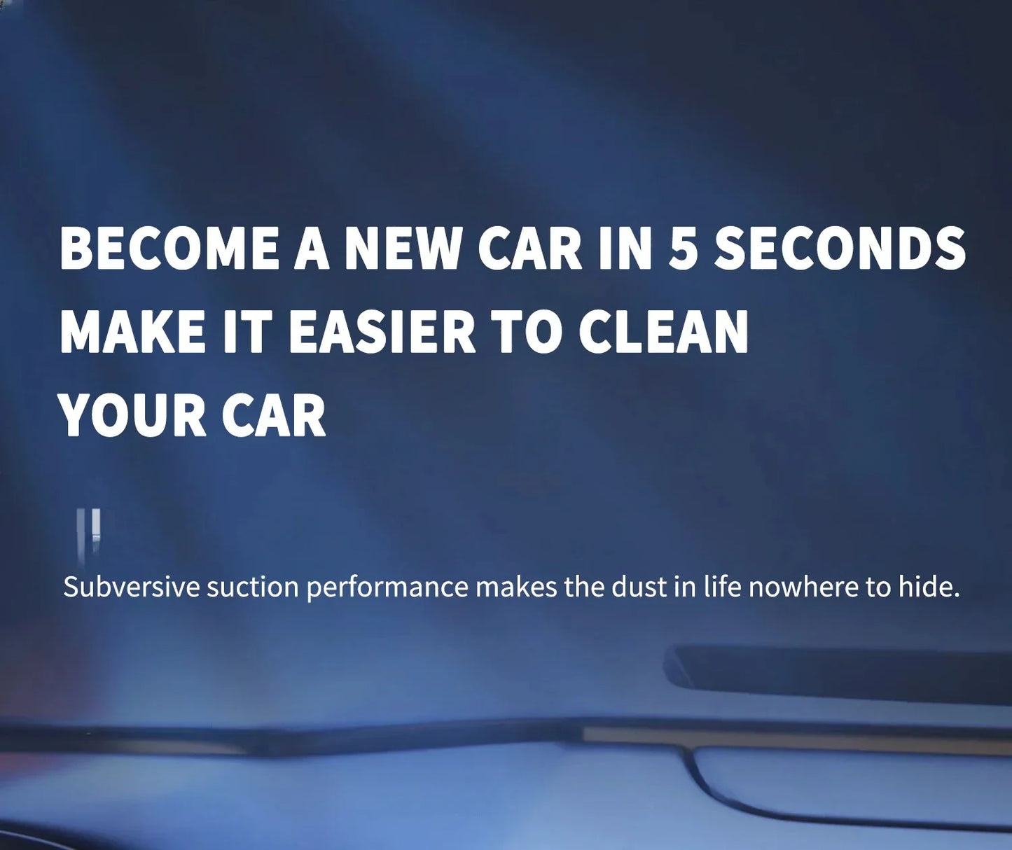 CENRR Mini Car Vacuum Cleaner Cordless Powerful Wireless Car Cleaner HandHeld Portable Vacuum Cleaner for CarCleaning Machine