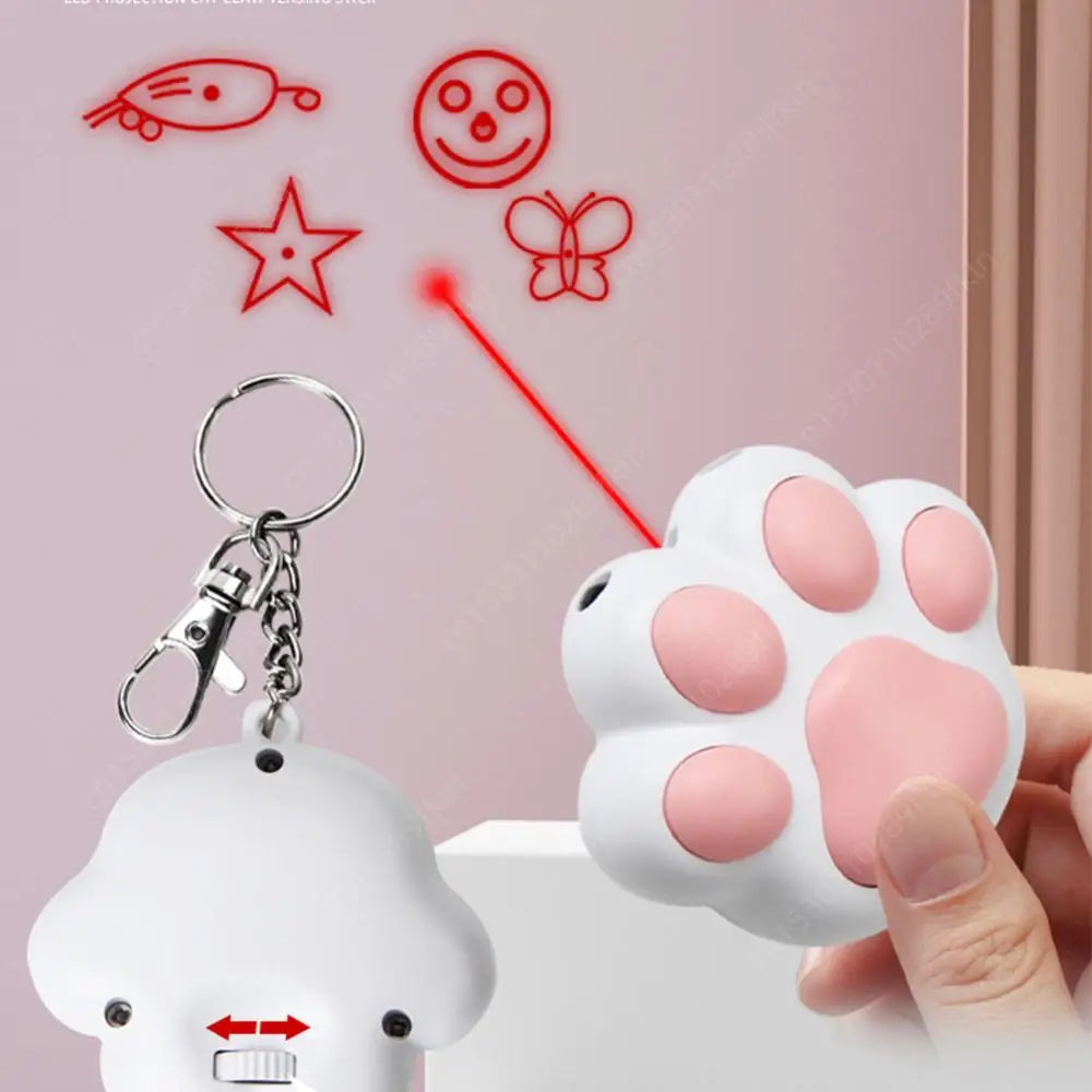 Interactive Cat Toys 5 Adjustable Patterns Training Chaser Interactive Toy Cat Laser Toy for Indoor Cats Dogs Pets