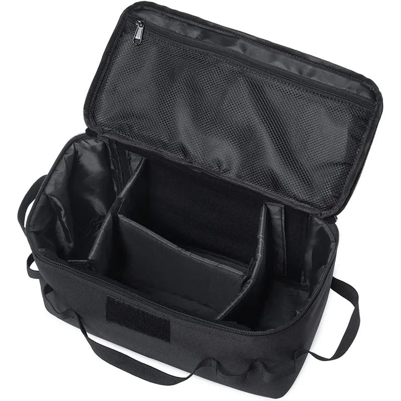 Outdoor Camping Storage Bag Large Capacity Ground Nail Tool Bag Gas Canister Picnic Cookware Utensils Kit Bag
