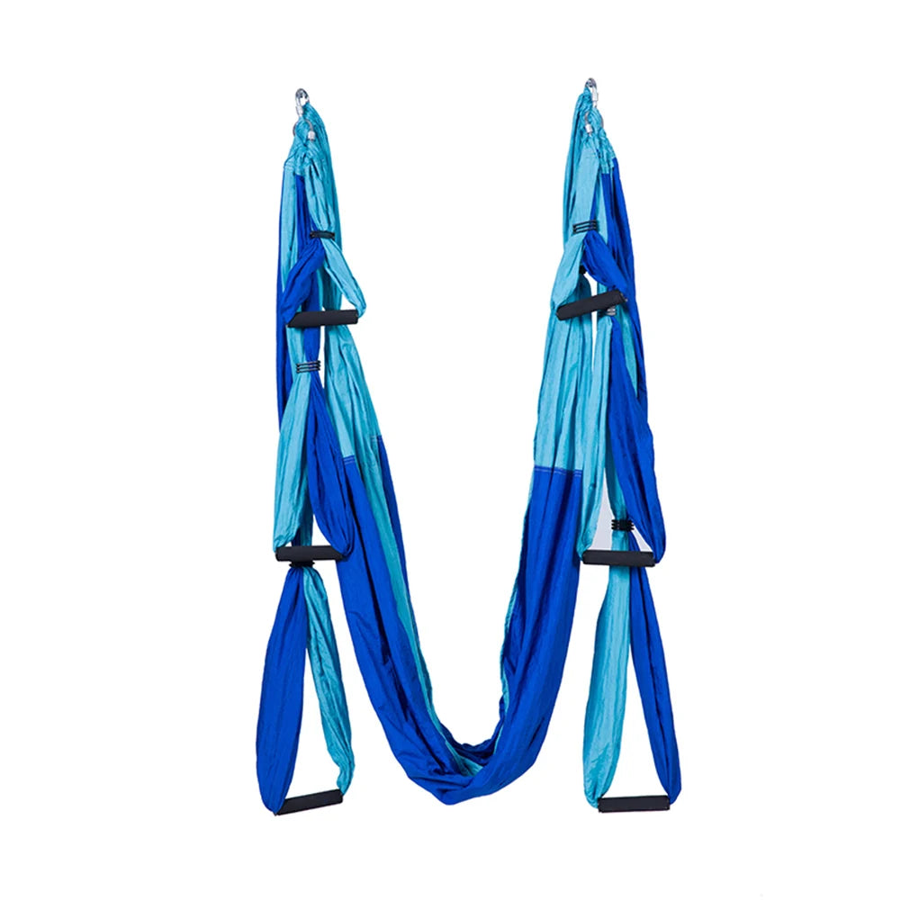 Aerial Yoga Swing Full Set Yoga Hammock Trapeze Extension Antigravity Ceiling Hanging Yoga Sling Inversion Exercises Tool