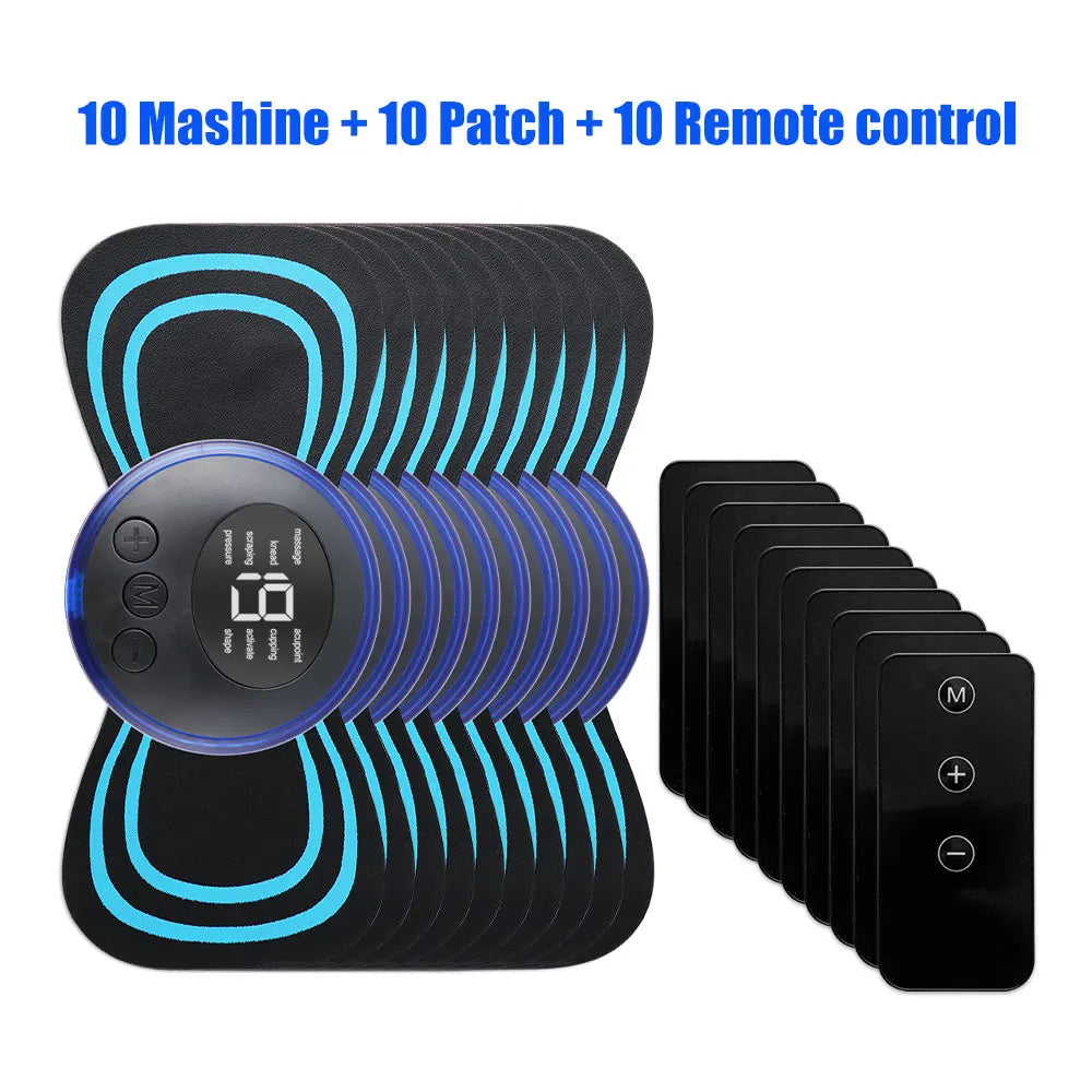 Electric Pulse Neck Massager Cervical Mini Massage Relax Cushion for Shoulder Leg Cervical Body Muscle Stimulator Relief Pain