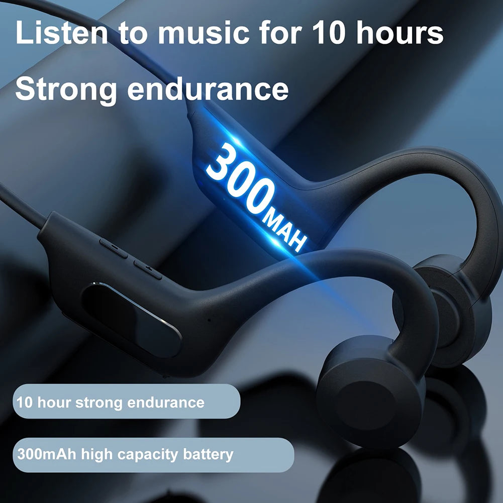 YYK-Q33 Bone Conduction Translation Earbuds 144 Languages Bluetooth Bone Conduction Earphones Real-time Two-Way Earbud Headphone