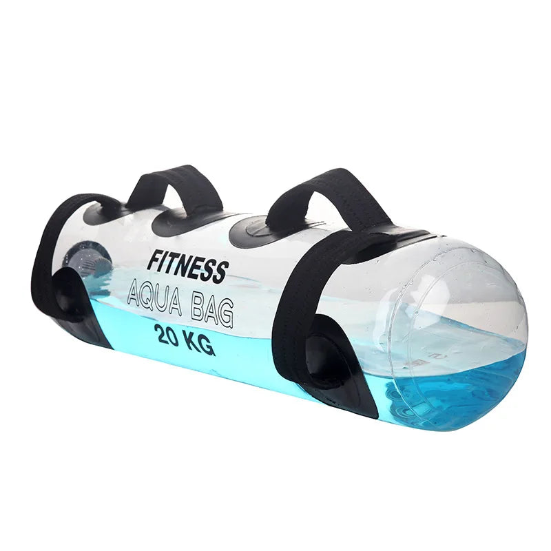Fitness Water Bag Exercise Home Gym Weightlifting Core Training Bodybuilding Weighted Squat Equipment Exercise Tool Unisex