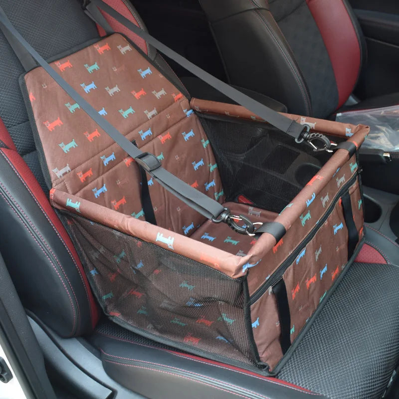 Carrier Dog Car Seat Cover Pet Transport Dog Carrier Car Folding Hammock Pet Carriers Bag For Small Dogs autogamic for dogs